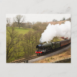 Postal Escocia voladora en Goathland
