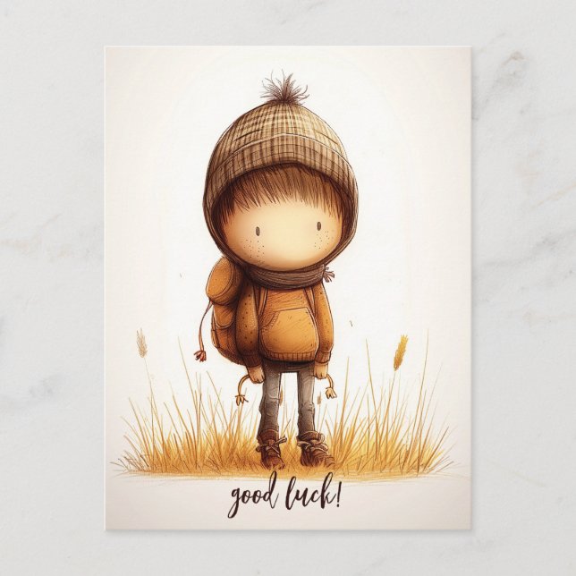 Postal Escolar primaria educativa (Anverso)