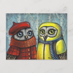 Postal Escolares novios