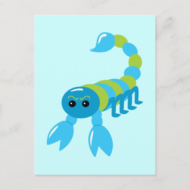 Postal Escorpión (Anverso)