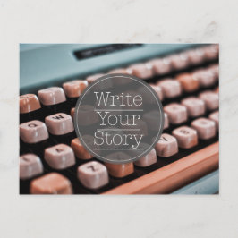 Postal Escribir tu historia