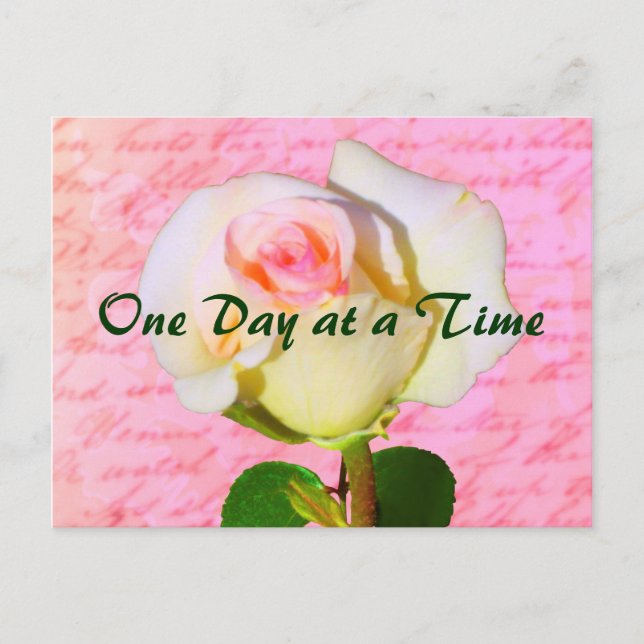 Postal Escrito con el Rosa ODAT (Anverso)