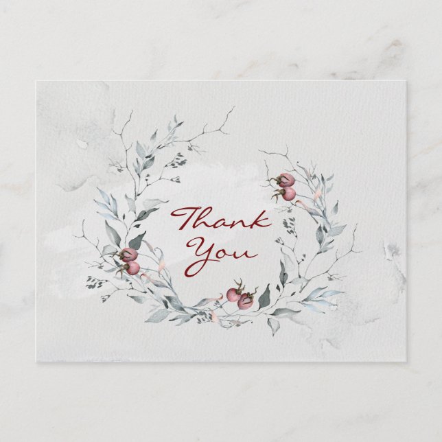 Postal Escritura Inspiradora Filipenses 1:3 Gracias (Anverso)