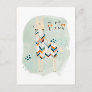 Postal Escuadrón de Llama - Sin Prob-llama