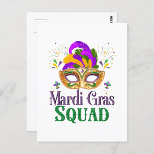 Postal Escuadrón Mardi Gras