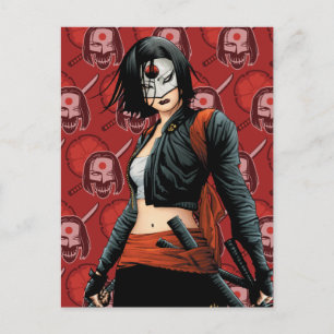 Postal Escuadrón suicida   Katana Comic Book Art
