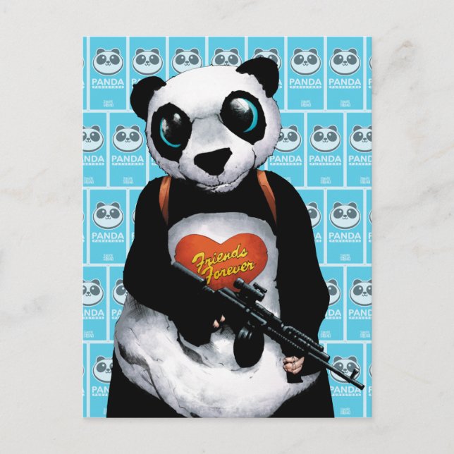 Postal Escuadrón suicida | Panda (Anverso)