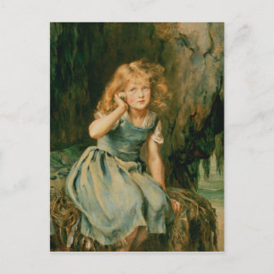 Postal Escuchando el mar