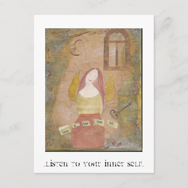 Postal Escuchar (Anverso)