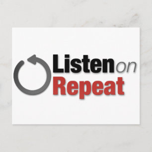 Postal Escuchar al repetir