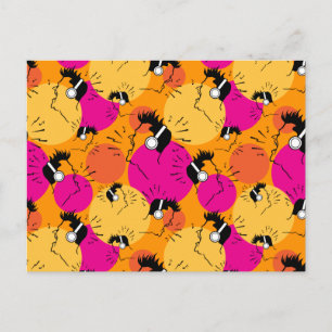 Postal Escuchar y cantar