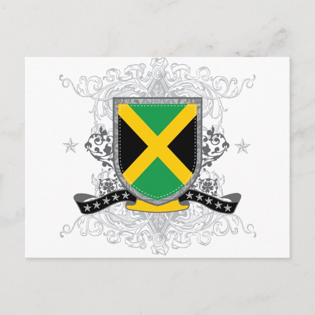 Postal Escudo 2 de Jamaica (Anverso)