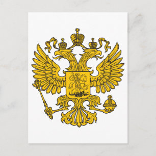 Postal escudo de águila