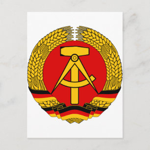 Postal Escudo de Alemania Oriental