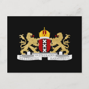 Postal Escudo de Ámsterdam
