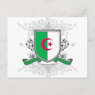 Postal Escudo de Argelia