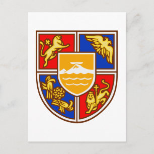 Postal Escudo de Armas de Armenia Patrimonio y Símbolos