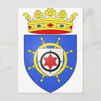 Postal Escudo de armas de Bonaire