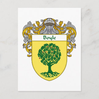 Postal Escudo de armas de Boyle (Mantled)