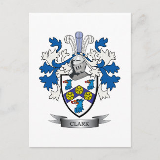 Postal Escudo de Armas de Clark