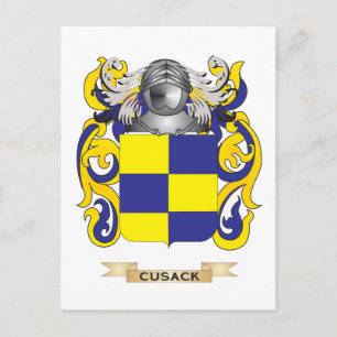 Postal Escudo de armas de cuchara