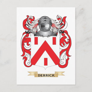 Postal Escudo de armas de Derrick