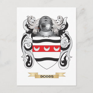 Postal Escudo de armas de Dodds