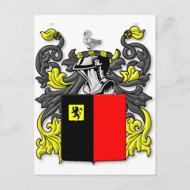 Postal Escudo de armas de Eastman (Anverso)