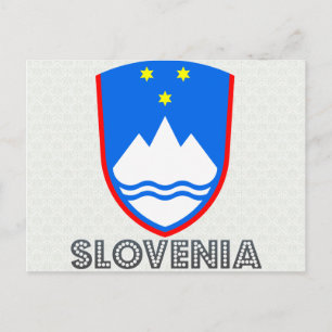 Postal Escudo de armas de Eslovenia