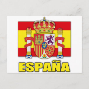 Postal Escudo de Armas de España