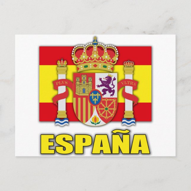 Postal Escudo de Armas de España (Anverso)