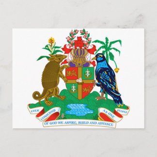 Postal Escudo de armas de Granada