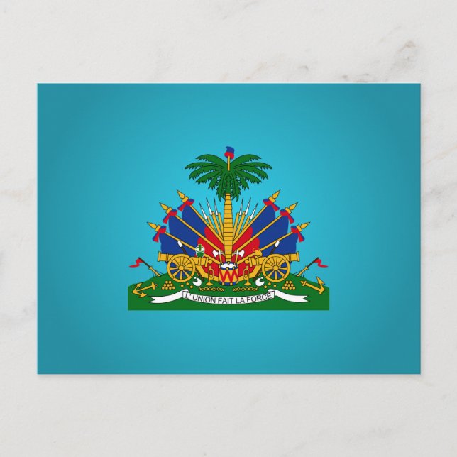 Postal Escudo de armas de Haití (Anverso)