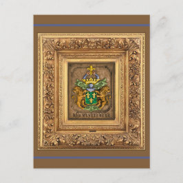 Postal Escudo de Armas de la Familia Holandesa Westerfiel