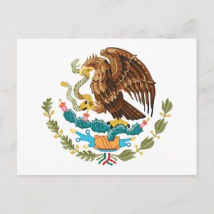 Postal Escudo de armas de México