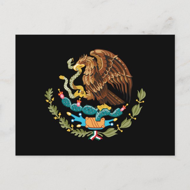 Postal Escudo de armas de México (Anverso)