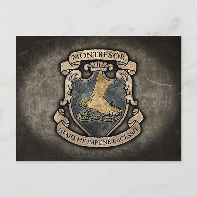 Postal Escudo de armas de Montresor (Anverso)