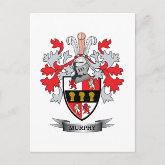 Postal Escudo de armas de Murphy