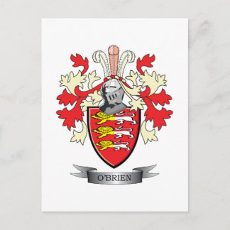 Postal Escudo de armas de O'Brien