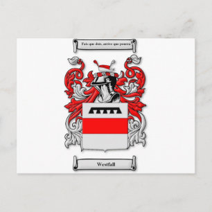 Postal Escudo de armas de occidente