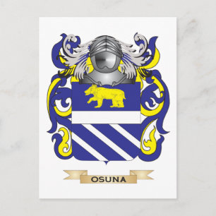 Postal Escudo de armas de Osuna (escudo familiar)