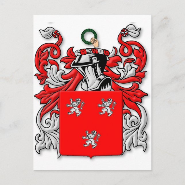 Postal Escudo de armas de Ross (Anverso)