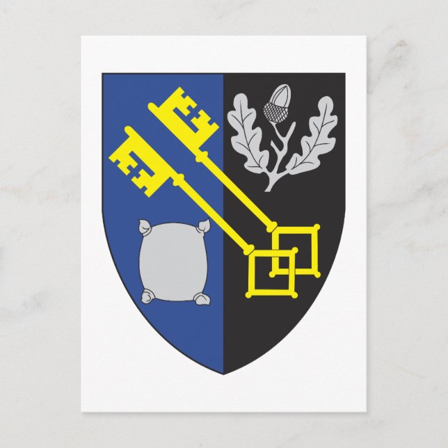 Postal Escudo de armas de Surrey (Anverso)