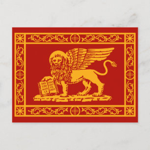 Postal Escudo de armas de Venecia