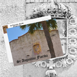 Postal Escudo de Armas del Imperio Español en St Augustin