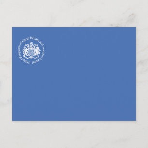 Postal Escudo de armas del Reino Unido