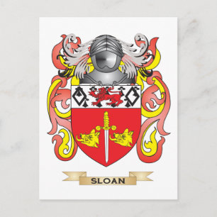 Postal Escudo de armas esloveno (escudo familiar)