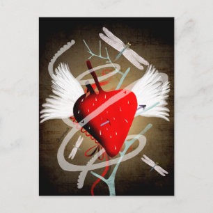 Postal Escudo de armas heráldico amor esperanza sueños Ta