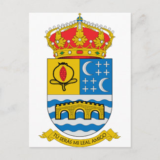 Postal Escudo de armas Quentar (España)