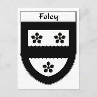 Postal Escudo de armas/reposo familiar